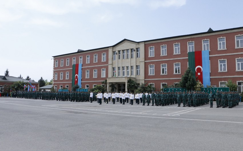 Dövlət Sərhəd Xidmətinin Xüsusi Məktəbinə qəbul imtahanı keçirilib