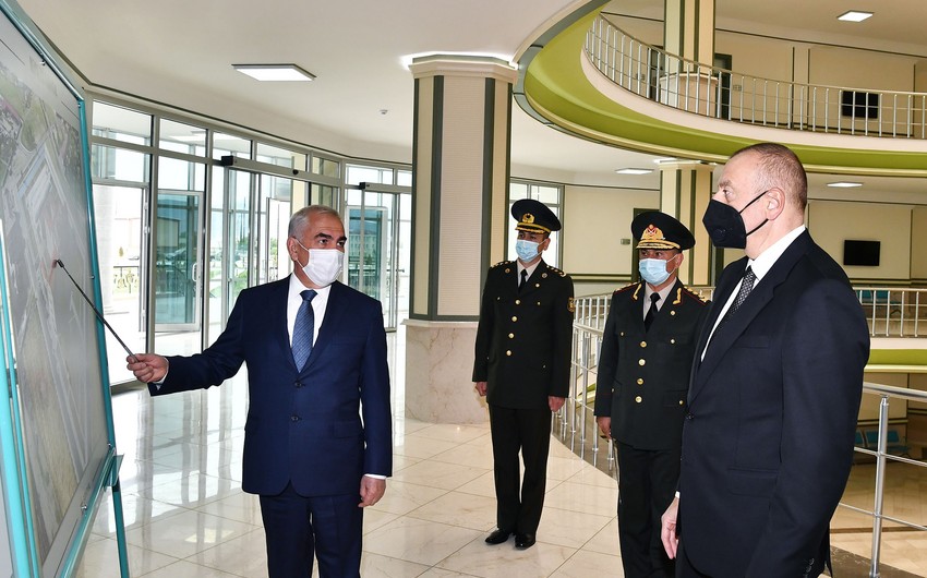 Naxçıvan Qarnizonu Mərkəzi Hospitalının açılışı olub - FOTO
