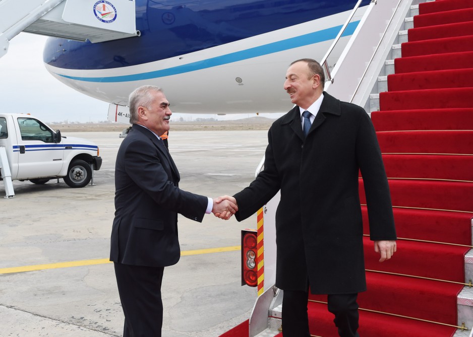Prezident&nbsp;İlham Əliyevin Naxçıvana səfəri başa çatıb