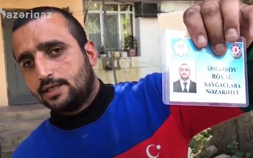 &ldquo;Azəriqaz&rdquo;ın əməkdaşı kimi təqdim edən şəxs saxlanıldı - VİDEO