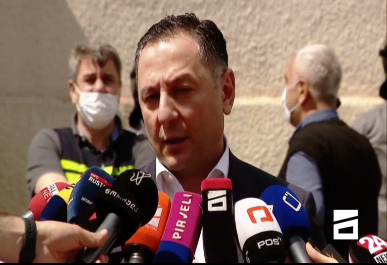 Gürcüstanın daxili işlər naziri və DTX rəisi Dmanisidə: "Saxlanılanlar var, sərt cəzalandırılacaqlar"