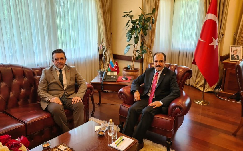 Abdullah Ağar Bakıya gəlib - FOTO