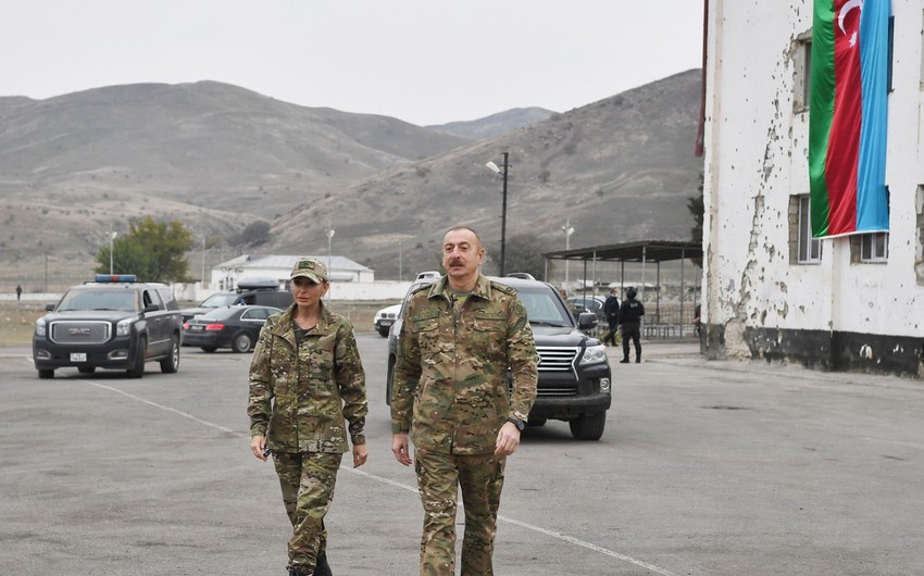 Prezident və Mehriban Əliyeva Qarabağ zonasında: İlham Əliyev&nbsp;şirkət rəhbərini sorğu-suala tutdu - Yeni açılışlar oldu (Yenilənib)