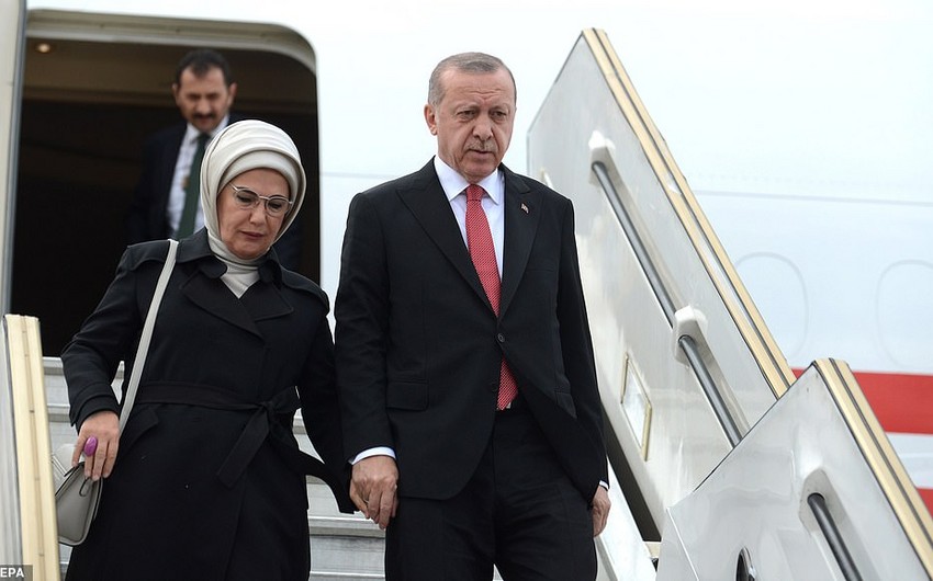 Ərdoğanı və xanımı böyük heyətlə Azərbaycanda - Şuşada yeni sənədlər imzalanacaq (Yenilənib)