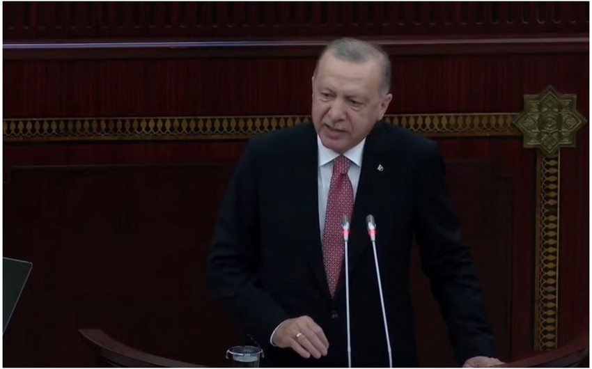 ƏRDOĞAN MİLLİ MƏCLİSDƏ DÜNYAYA MESAJ VERDİ:&nbsp;"Bütün dünya bilsin ki..." -&nbsp;&nbsp;"Bölgədə düşmənçilik ortadan qalxmalıdır"