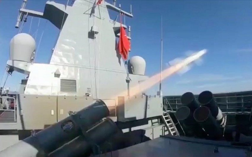 Türkiyə yeni raketini sınaqdan çıxardı:&nbsp;&ldquo;Vətənimizin polad qılıncı..." - VİDEO