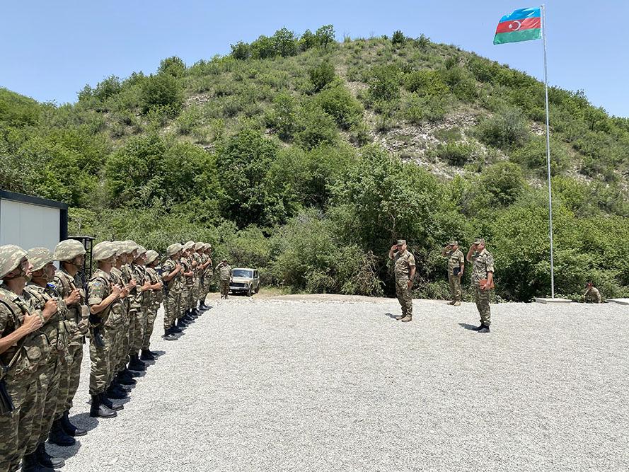 Qarabağ zonasında daha bir hərbi hissə açıldı - Generaldan mesaj + FOTO/VİDEO