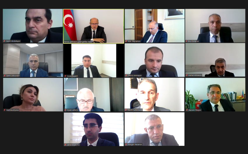Yaşıl enerji məkanı üzrə alt İşçi Qrupunun beşinci iclası keçirilib