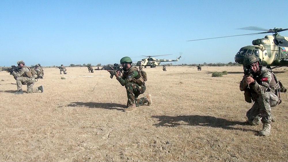 Azərbaycan, Türkiyə və Pakistanın xüsusi təyinatlıları bir arada - FOTOLAR