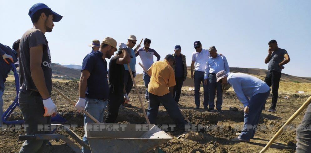 Cəlilabad rayonunda qədim məzarlıq aşkar edilib - FOTO