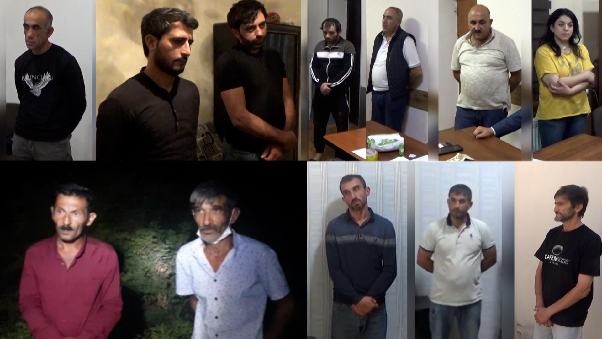Polis müxətlif rayonlarda əməliyyat keçirdi, xeyli şəxs saxlanıldı - VİDEO/FOTO
