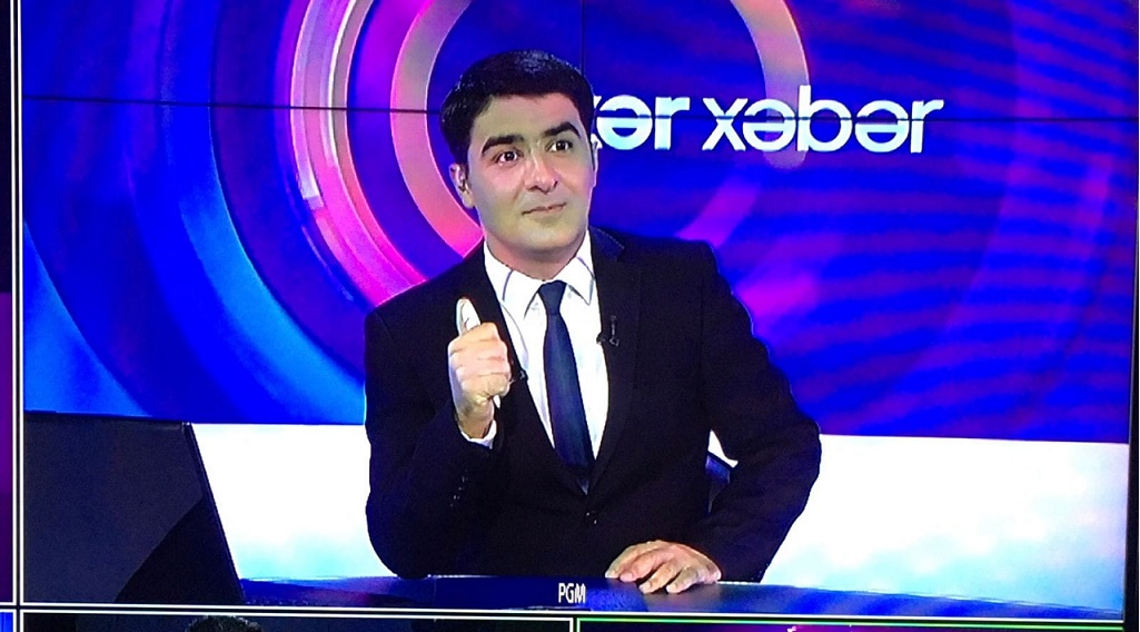 Aparıcı Elvin Basqallı artıq "Xəzər TV"də işə başlayıb