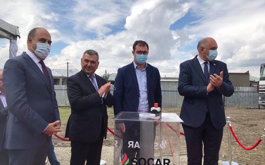 SOCAR Gürcüstanda soydaşlarımız üçün daha bir bağça tikdirir