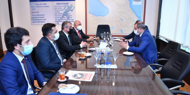 Adil Əliyev Türkiyəli jurnalistləri qəbul edib