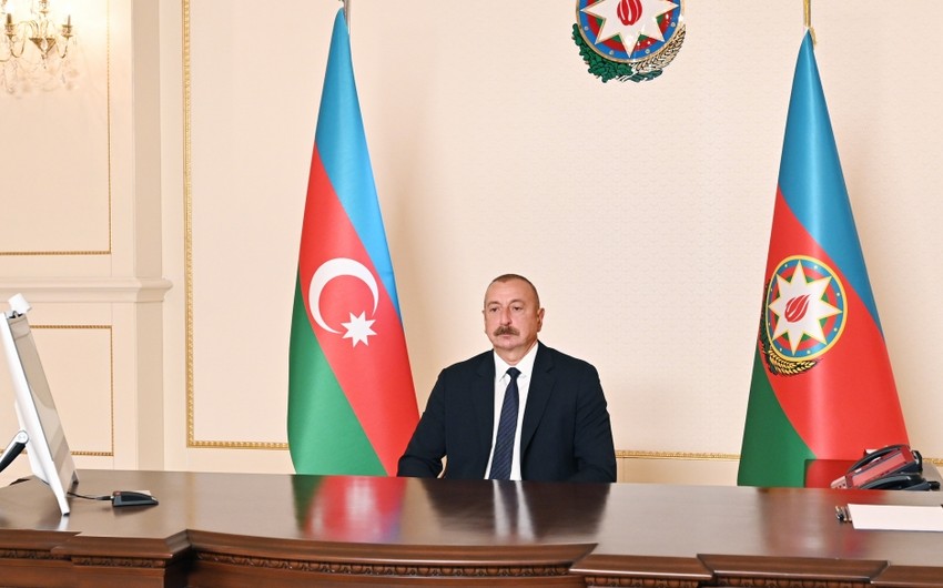 Prezident MDB Dövlət Başçılarının iclasında:&nbsp;"Ermənistan İranla&nbsp;əlbir olaraq..." - ÇIXIŞIN TAM MƏTNİ