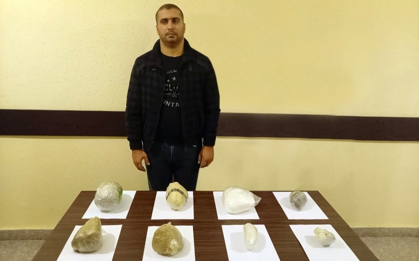 DSX-dən əməliyyat: İrala sərhəddə Astara sakini 5 kq-dan çox narkotiklə tutuldu