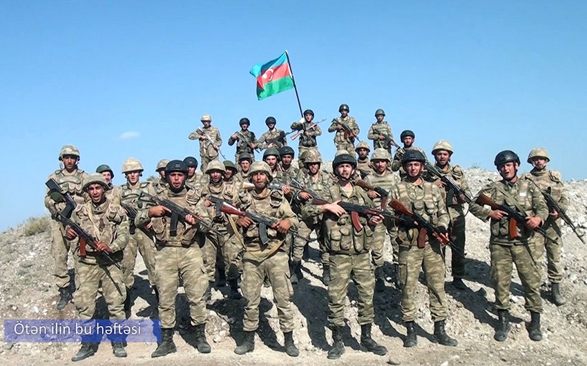Müdafiə Nazirliyi ötən ilin bu həftəsinin icmalını təqdim edib