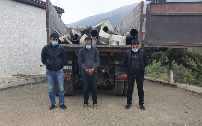 Xocavənd polisindən əməliyyat: əraziyə qanunsuz girənlər saxlanıldı - FOTO