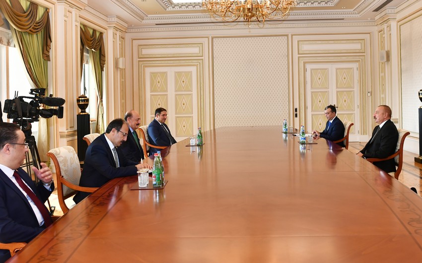 İlham Əliyev Türkiyənin əmək və sosial müdafiə nazirini qəbul edib - Müzakirə&nbsp;