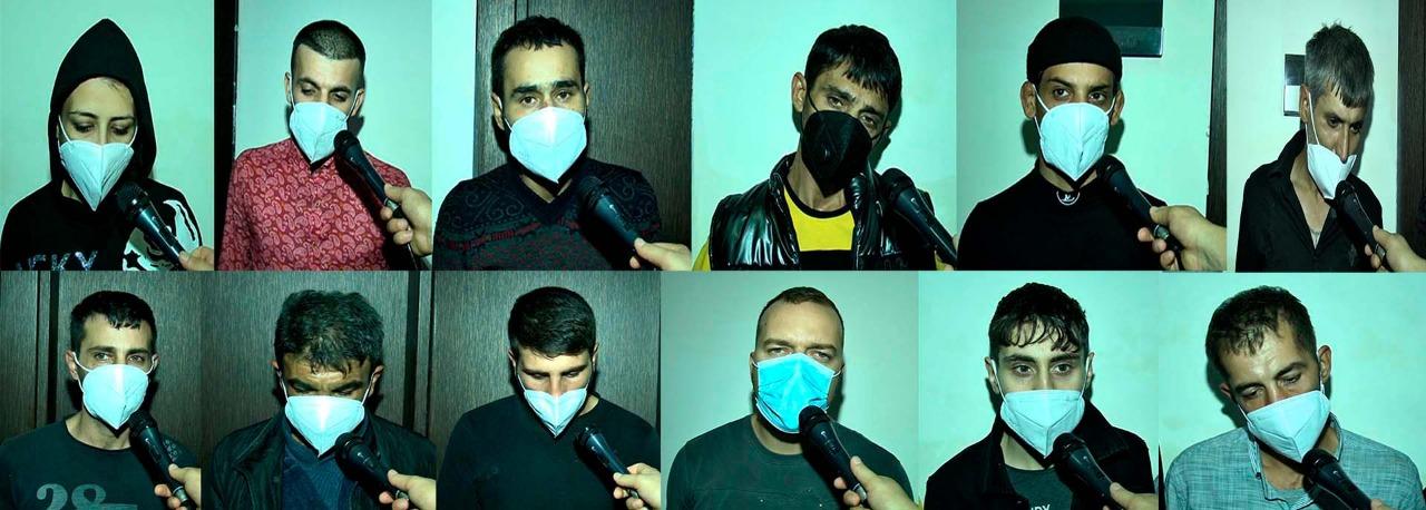 Sumqayıtda əməliyyat: bu şəxslər tutuldu, aralarında qadın da var - VİDEO