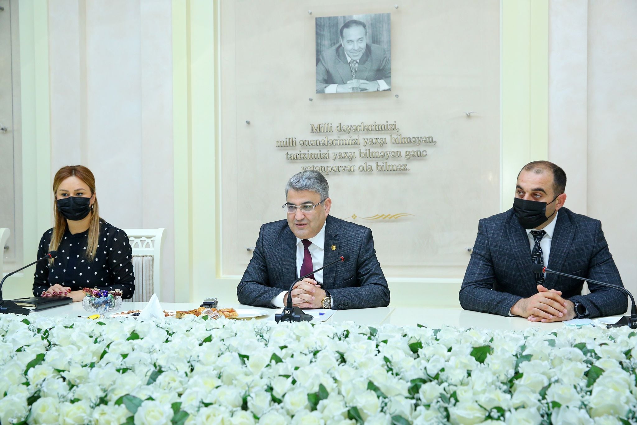 YAP&nbsp;Binəqədi rayon təşkilatında Vətən müharibəsinin qaziləri ilə görüş olub&nbsp;- FOTOLAR