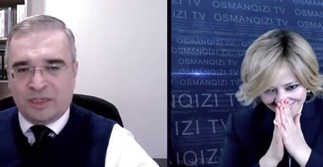 Partiya sədri ilə jurnalist arasında canlı yayımda gərgin anlar: "Siz Azərbaycan gerçəkliklərini bilmirsiniz" - "İlqar Məmmədov nümunə yox, utancdır" - VİDEO