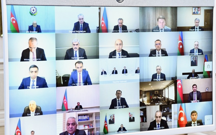 Operativ Qərargah üzvləri toplandı:&nbsp;xüsusi karantin rejiminə nəzarət güclənəcək, yeni ştamla bağlı tapşırıq verildi