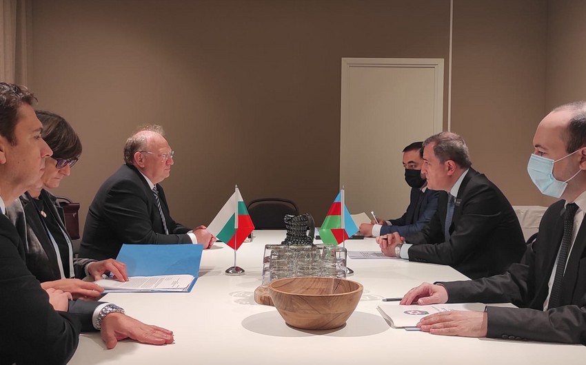 Ceyhun Bayramov Stokholmda:&nbsp;nazir bolqar həmkarı ilə müzakirə aparıb