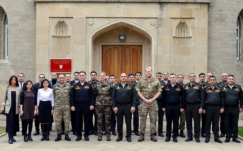 NATO-nun mobil təlim qrupu Azərbaycanda - FOTO