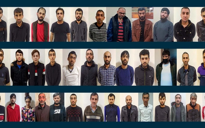 Bakıda polis əməliyyatı:&nbsp;daha 45 nəfər saxlanılıb - FOTO