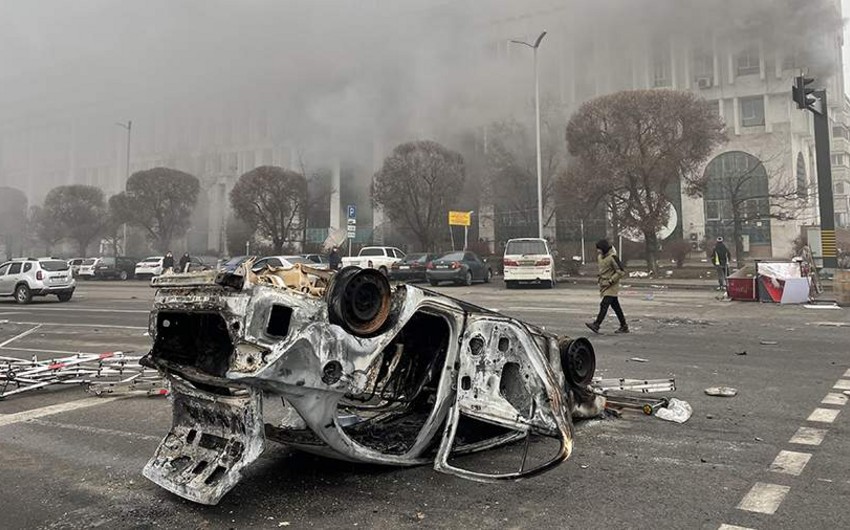 5 ÖLKƏ HƏRBÇİLƏRİ QAZAXISTANDA - Xeyli ölən, yaralanan və həbs olunanlar var (YENİLƏNİR)