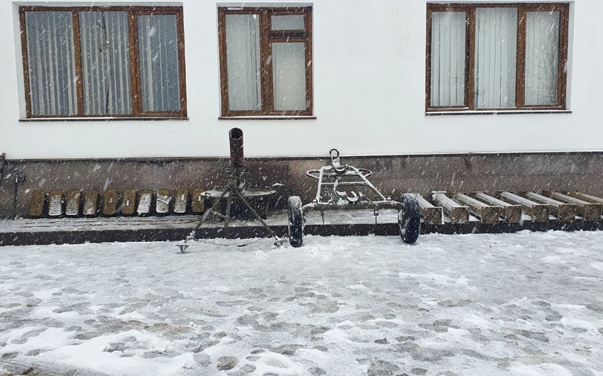 Xocavənddə ermənilərin atıb qaçdığı silah-sursat tapıldı - FOTO