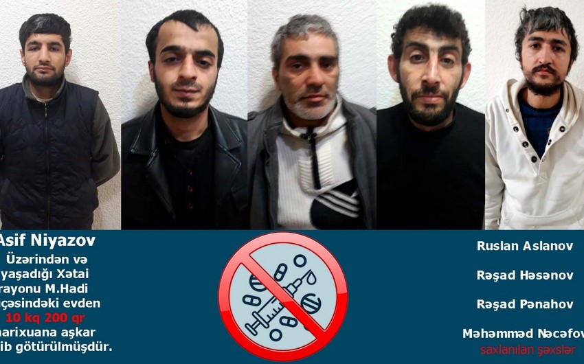 Bakıda əməliyyat: 5 nəfər saxlanıldı - FOTO