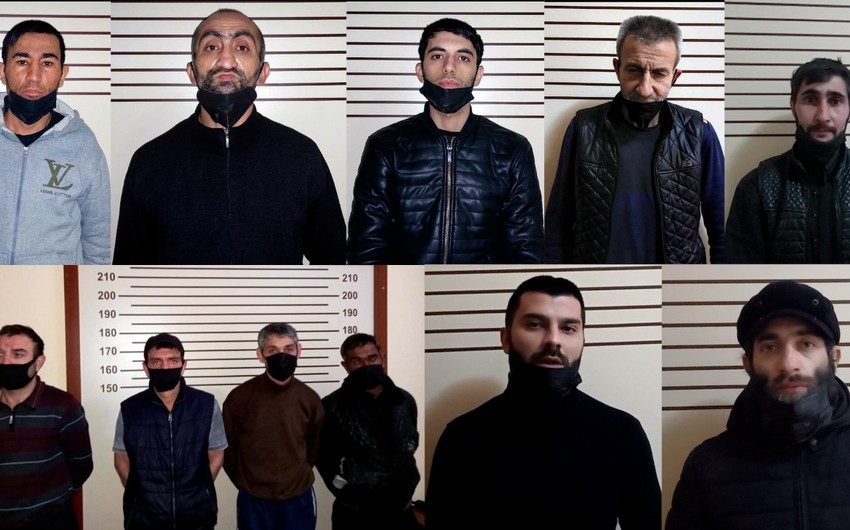 Bakıda polis əməliyyatı: daha 11 nəfər saxlanıldı - FOTO