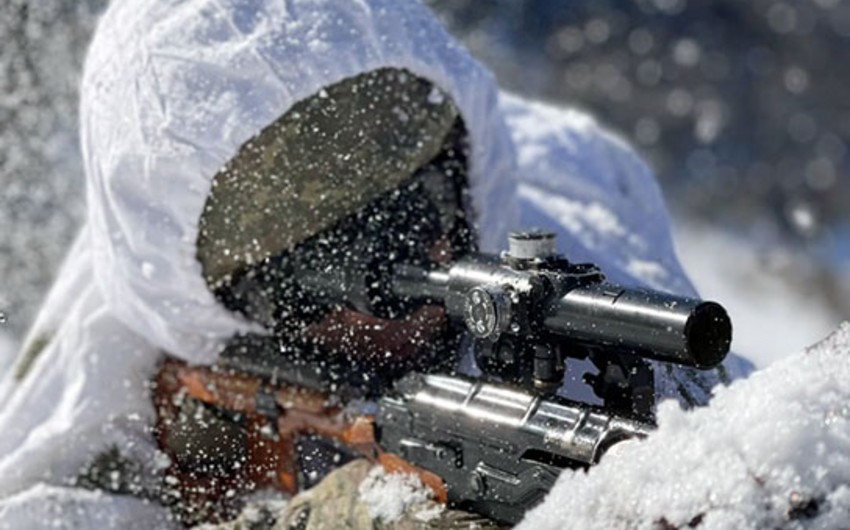 Komandolar növbəti təlimdə - VİDEO