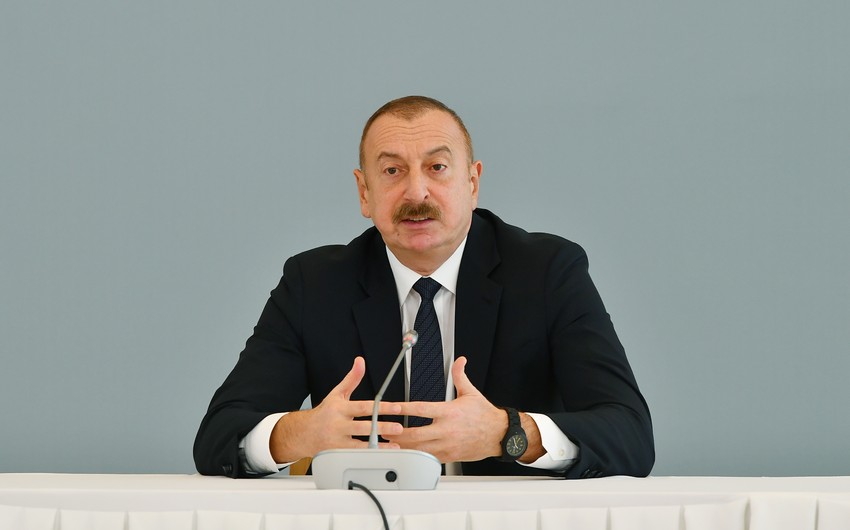 İlham Əliyev: "Nəhayət, bu yaxınlarda Ermənistandan müsbət cavab aldıq" - "Sərhədlərlə bağlı Sovet İttifaqı dağılanadək bütün xəritələri əsas götürəcəyik" - Sual-cavabın&nbsp; TAM MƏTNİ