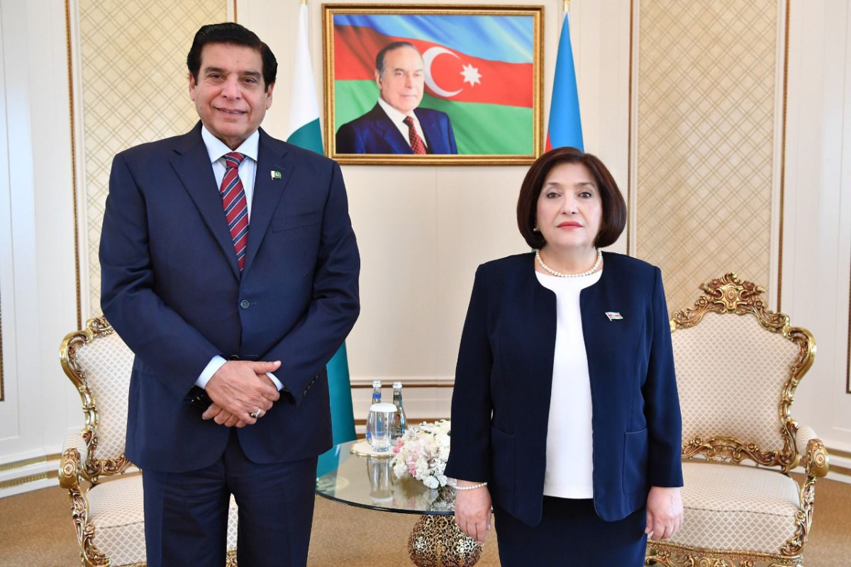 Raca Pərviz Əşrəf Sahibə Qafarova ilə görüşüb: "Azərbaycan&nbsp;Pakistan üçün etibarlı dost və qardaş ölkədir"