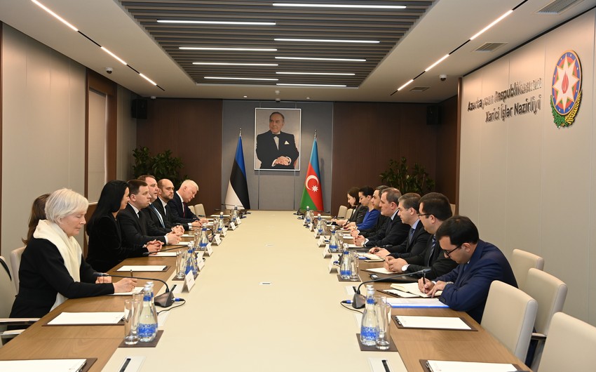 Ceyhun Bayramov Estoniya parlamentinin sədri ilə&nbsp;görüşüb