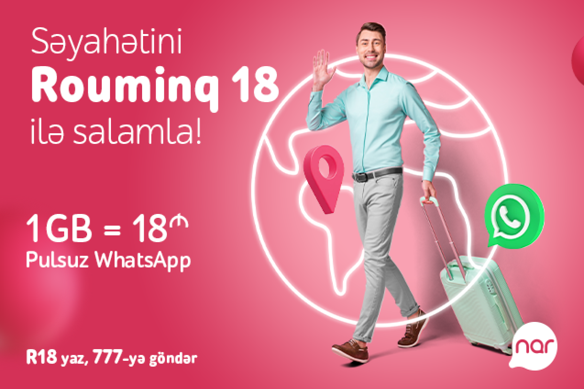 &ldquo;Nar&rdquo;&nbsp;"Rouminq18" paketi ilə bağlı açıqlama yayıb