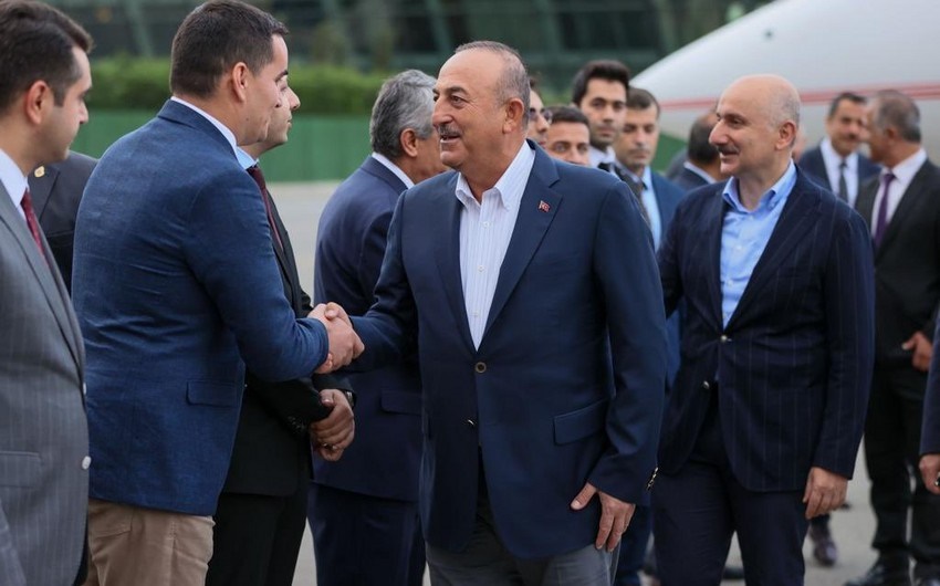 Çavuşoğlu Bakıya gəlib