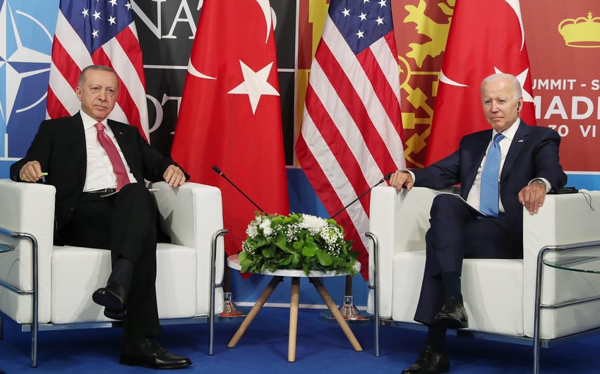 Ərdoğanla Bayden Madriddə bir araya gəldi:&nbsp;bir saatdan çox çəkən görüşdə nələr müzakirə edilib? - İlk açıqlamalar