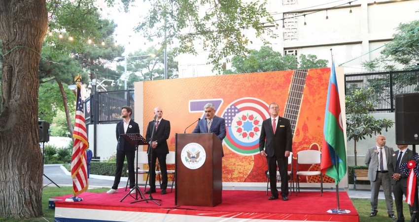 Samir Şərifov Bakıda ABŞ-ın Müstəqillik Günü tədbirində: "Azərbaycan regionun inkişafı istiqamətində addımlar atır və..."