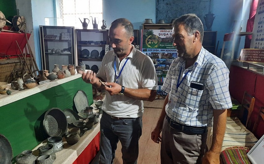 Ağdamda qədim tarixə malik mədəni irs nümunələri aşkarlanıb - FOTO