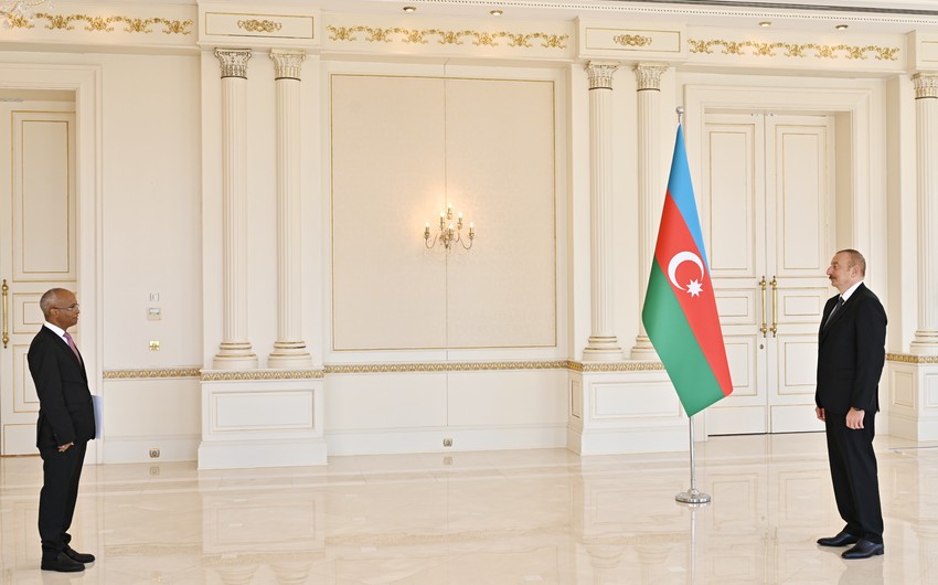 İlham Əliyev beş&nbsp;ölkənin səfirlərinin etimadnamələrini qəbul etdi - FOTOLAR (Yenilənib)
