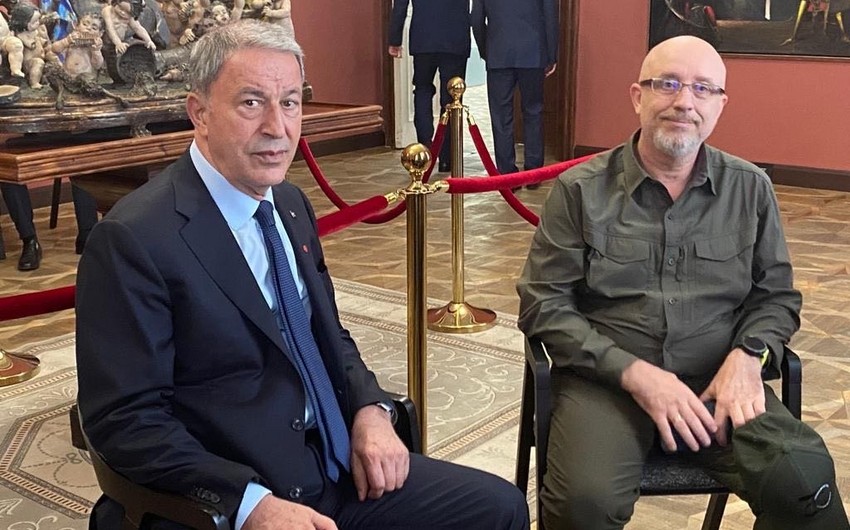 Hulusi Akar Lvovda Reznikovla görüşüb - Nələr müzakirə olunub?