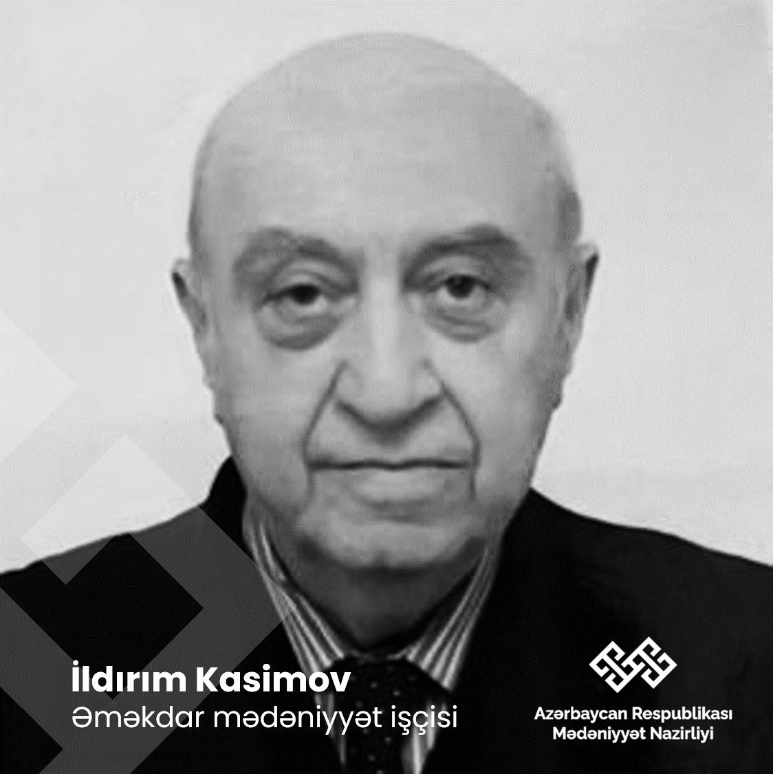 Prezident təqaüdçüsü İldırım Kasimov vəfat edib