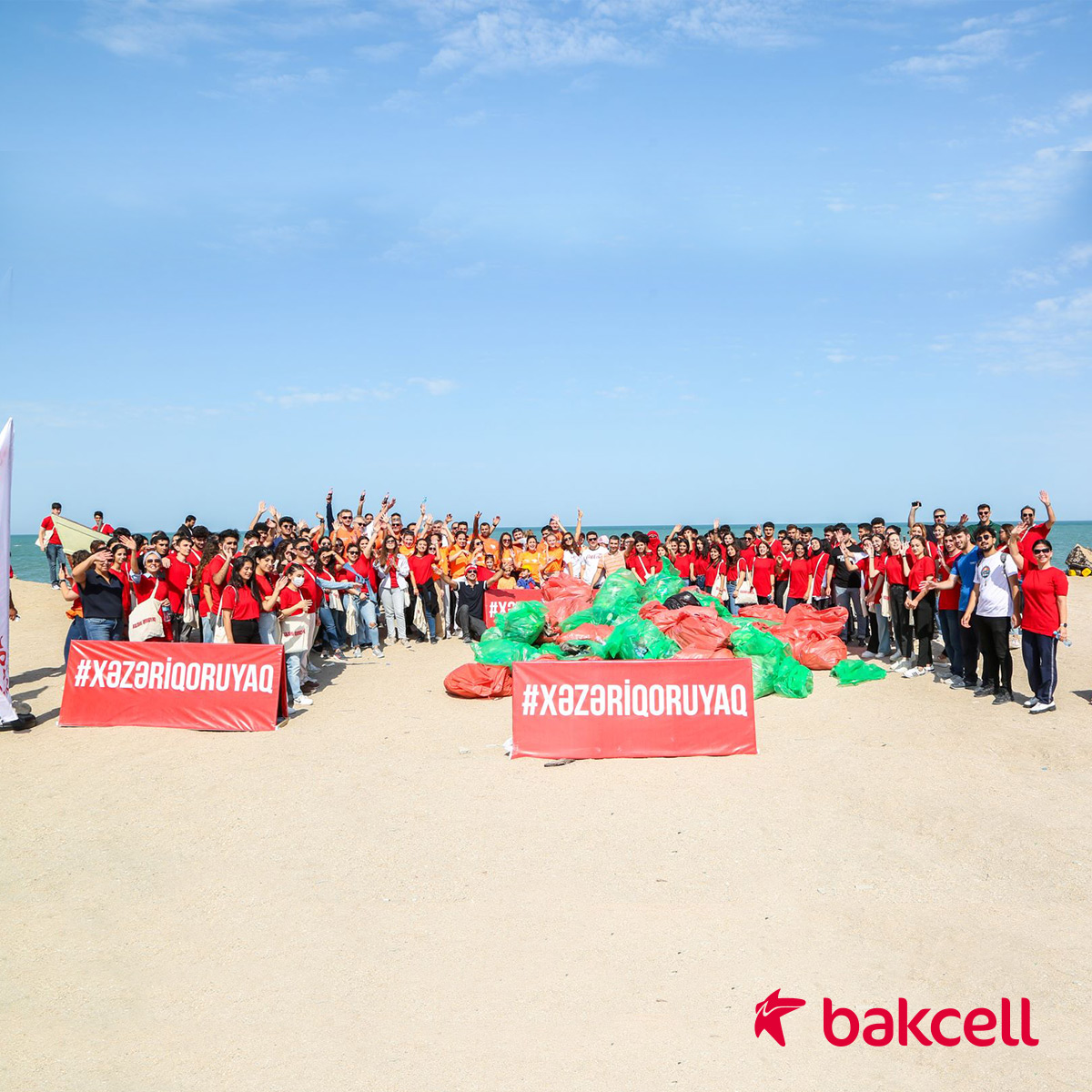 "Bakcell"in dəstəyilə növbəti "Xəzəri qoruyaq!" kampaniyası keçirilib - FOTOLAR