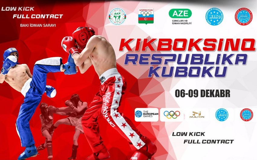 Kikboksinq üzrə Azərbaycan Kuboku keçiriləcək