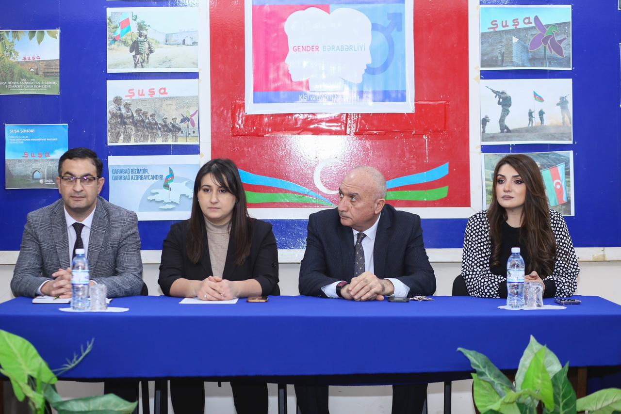 Şirvanda "Gender bərabərliyi "adlı tədbir keçirilib
