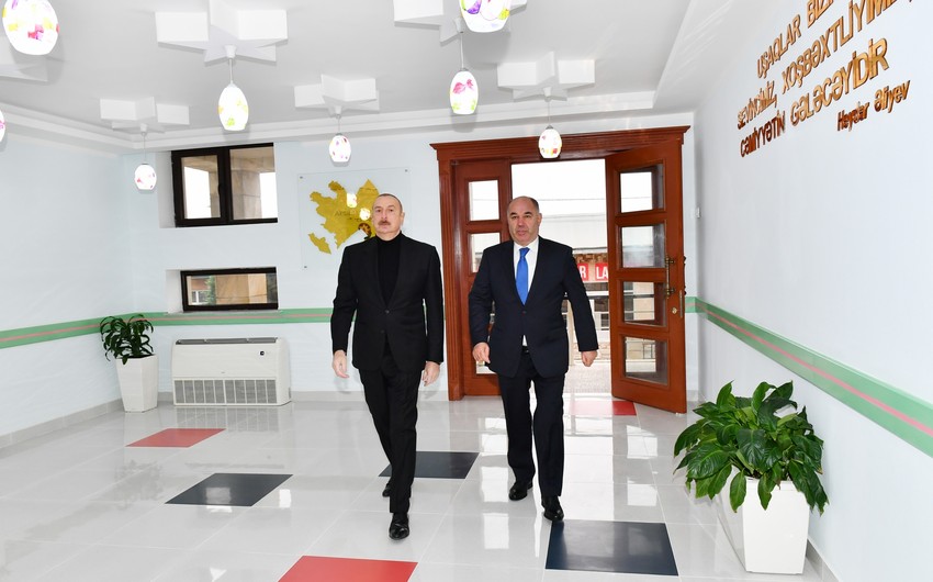 Prezident İlham Əliyev Oğuz rayonuna gedib - Açılışlar + FOTOLAR&nbsp;(Yenilənib)